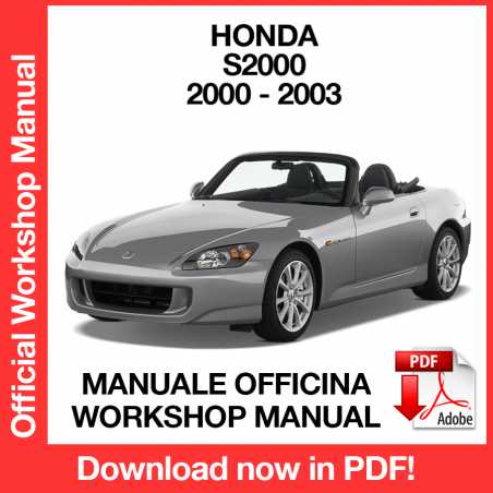Workshop Manual Honda S2000
