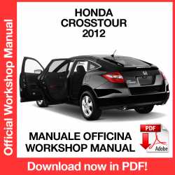 Workshop Manual Honda Crosstour