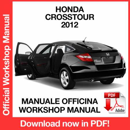 Manuale Officina Honda Crosstour