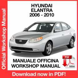 Manuale Officina Hyundai Elantra