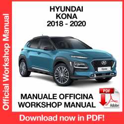Manuale Officina Hyundai Kona