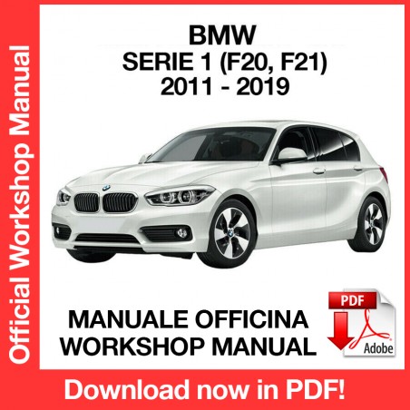 MANUALE OFFICINA BMW SERIE 1 F20