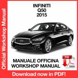 Manuale Officina Infiniti Q50 V37