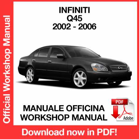 Workshop Manual Infiniti Q45 F50