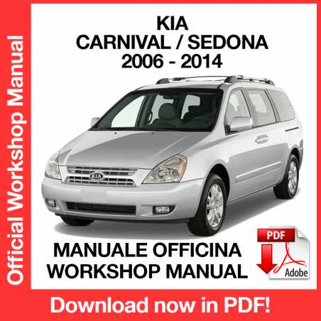 Workshop Manual Kia Carnival Sendona