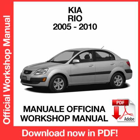 Workshop Manual Kia Rio