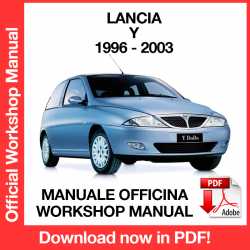 Manuale Officina Lancia Y