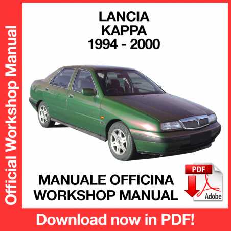 Manuale Officina Lancia Kappa