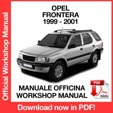 Workshop Manual Opel Frontera