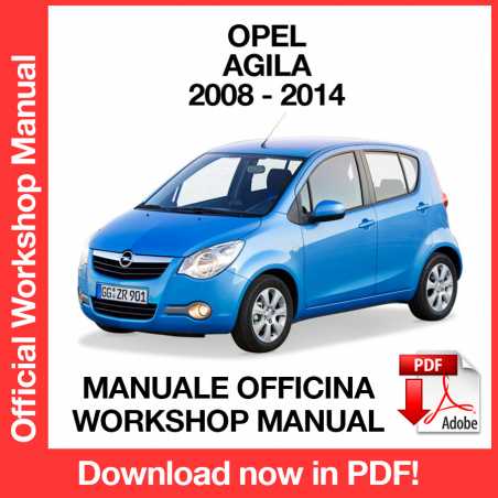 Manuale Officina Opel Agila