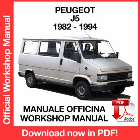 Manuale Officina Peugeot J5