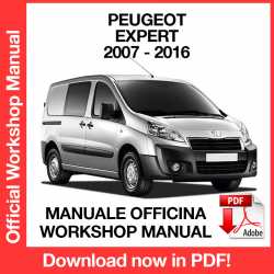 Workshop Manual Peugeot Expert