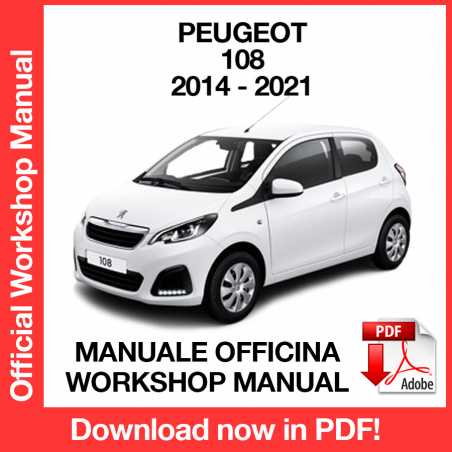 Workshop Manual Peugeot 108