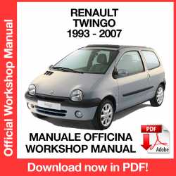 Manuale Officina Renault Twingo I X06