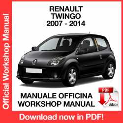 Manuale Officina Renault Twingo II X44
