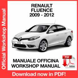 Workshop Manual Renault Fluence