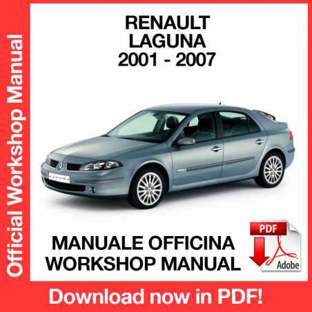 Workshop Manual Renault Laguna II X74