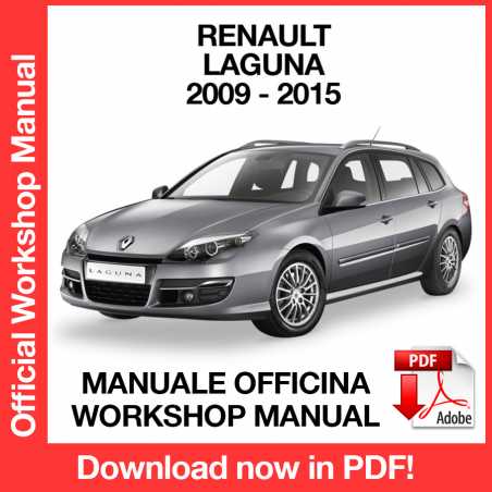 Manuale Officina Renault Laguna III X91