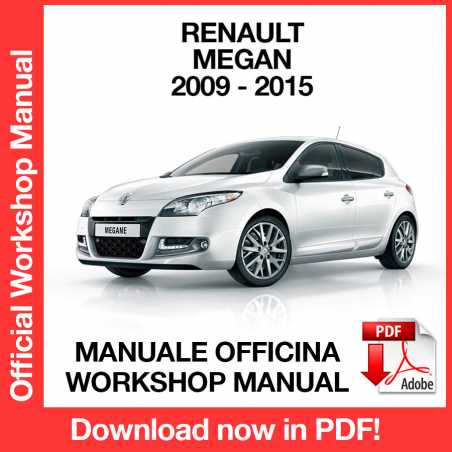 Workshop Manual Renault Megane III X95