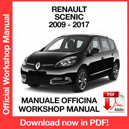 Manuale Officina Renault Scenic III J95