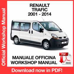 Manuale Officina Renault Trafic II X83
