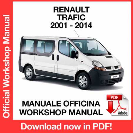 Workshop Manual Renault Trafic II X83