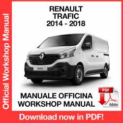 Manuale Officina Renault Trafic III X82