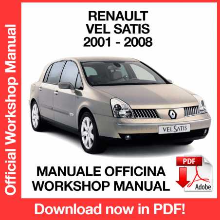 Manuale Officina Renault Vel Satis