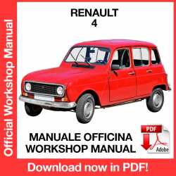 Manuale Officina Renault 4