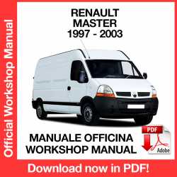 Manuale Officina Renault Master II X70