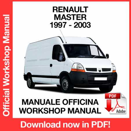 Workshop Manual Renault Master II X70