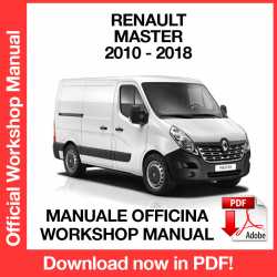 Manuale Officina Renault Master III X62