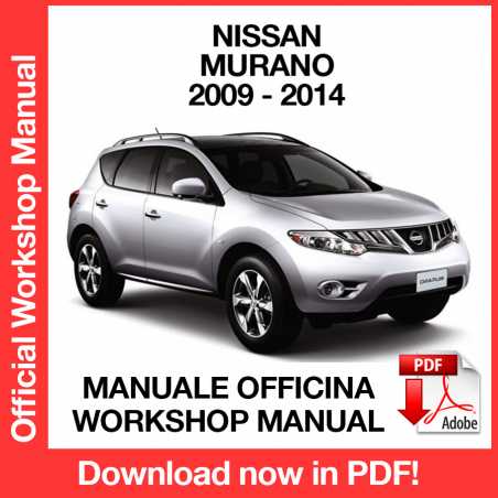 Workshop Manual Nissan Murano Z51