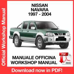 Manuale Officina Nissan Navara D22