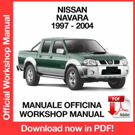 Manuale Officina Nissan Navara D22