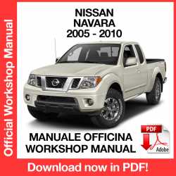 Manuale Officina Nissan Navara D40