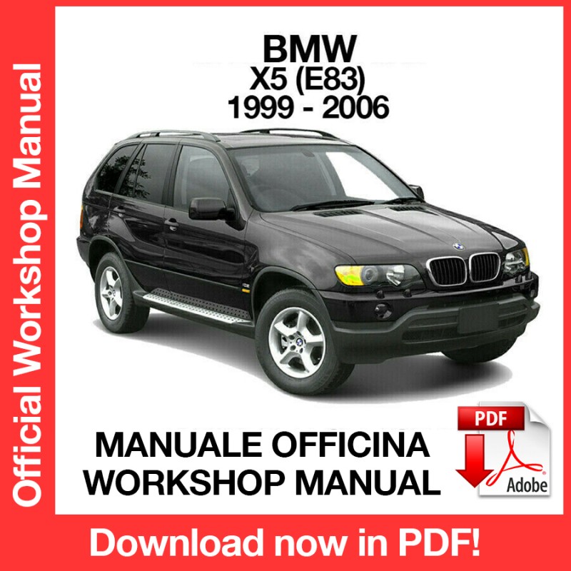 BMW X5 E53 Workshop Service Manual 2000-2006 Download 