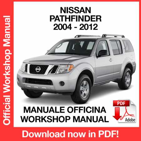 Workshop Manual Nissan Pathfinder R51