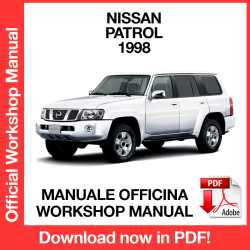 Manuale Officina Nissan Patrol Y61