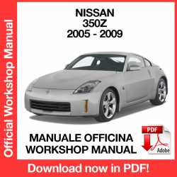 Manuale Officina Nissan 350Z