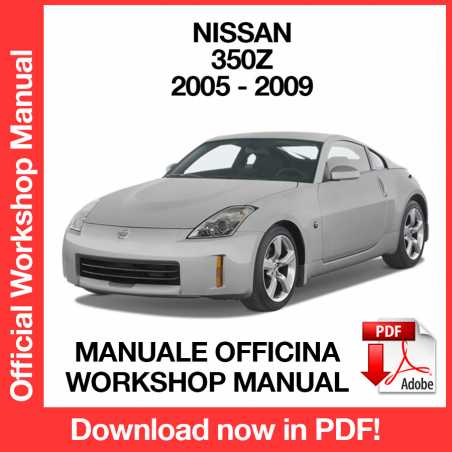 Workshop Manual Nissan 350Z
