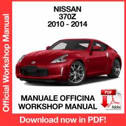 Manuale Officina Nissan 370Z