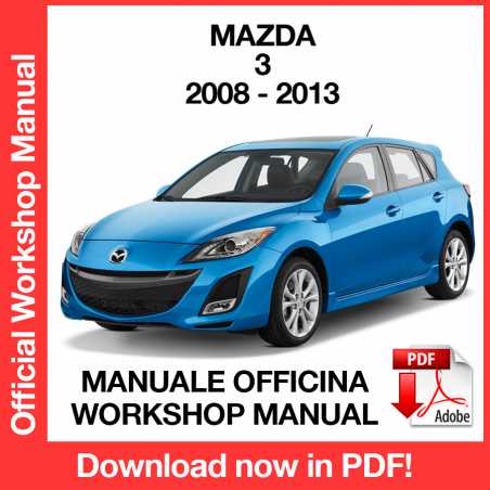Manuale Officina Mazda 3