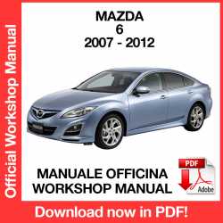 Workshop Manual Mazda 6