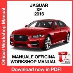 Manuale Officina Jaguar XF X260