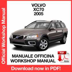 Manuale Officina Volvo XC70 (2005) (EN)