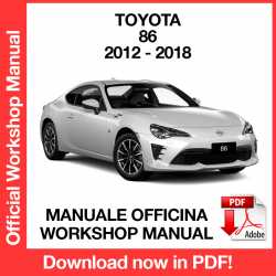 Manuale Officina Toyota 86