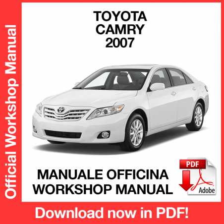 Manuale Officina Toyota Camry
