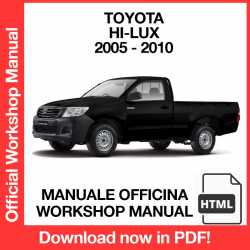 Manuale Officina Toyota Hi-Lux (2005-2010) (EN)