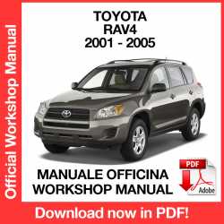 Manuale Officina Toyota Rav4 XA20